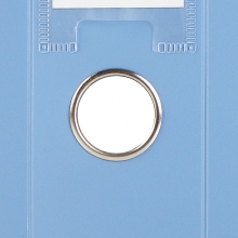 齐心A1248-10标准型PP档案盒A4 35mm 10个装 蓝色