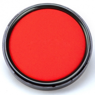 齐心 B3746 秒干印台小号红色印泥 圆形70mm