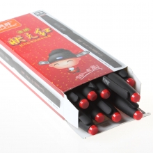 真彩状元红V2168碳素中性笔   12支/盒