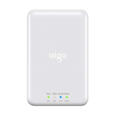 爱国者（aigo） PB726S 1T 无线移动硬盘 无线路由器 移动电源USB3.0