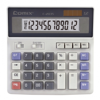 齐心 C-2035 电脑按键计算器财务金融银行专用键盘