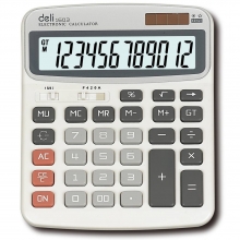 得力(deli) 1603桌面型计算器财务专用 12位 双电源