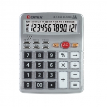 齐心(Comix) C-1260 12位办公语音计算器