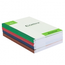 齐心（COMIX）C4504  A5胶装笔记本 颜色随机 12本/包