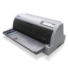爱普生(Epson) LQ-690K 106列平推式针式打印机 （针式 票据打印机 黑白 A3）
