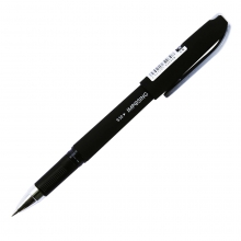 得力S30商务中性笔0.5mm 磨砂笔杆  黑色