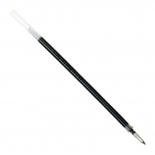 得力(deli)6916 0.5mm黑色子弹头笔芯 中性笔水笔签字笔替芯 20支/盒
