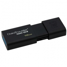 金士顿（Kingston）DT 100G3 16GB USB3.0 U盘 黑色