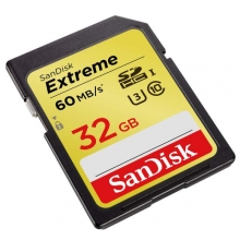 SANDISK(闪迪)Extreme(32G)至尊极速SD卡(60M/S)