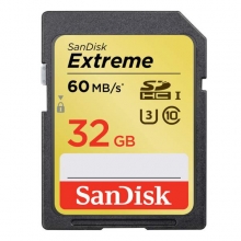SANDISK(闪迪)Extreme(32G)至尊极速SD卡(60M/S)