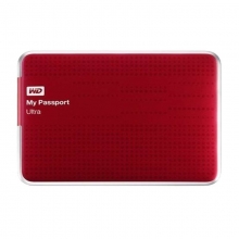 西部数据 WD MY PASSPORT ULTRA USB3.0 500G 超便携移动硬盘 红色 WDBPGC5000ARD