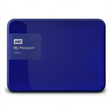 西部数据（WD）My Passport Ultra 升级版 500G 2.5英寸 贵族蓝 移动硬盘 WDBPGC5000ABL