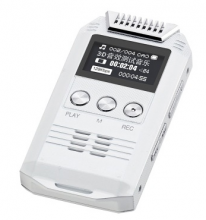 索爱（soaiy） DVR-398 高清降噪录音笔(50米远距 PCM线性电话录音声控 ) 白色