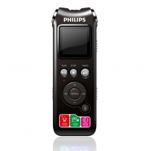 飞利浦(PHILIPS) VTR8000 8GB 集成摄像头录音笔 锖色