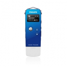 飞利浦(PHILIPS) VTR5600 4GB 数字降噪 便捷USB拔插录音笔 蓝色
