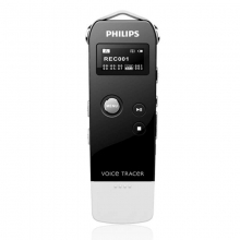 飞利浦(PHILIPS) VTR5500 4GB 麦克便捷USB拔插数码录音笔  黑色