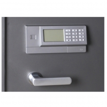 得力 （deli） 家用电子密码 保管箱 3655 （银灰色）