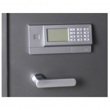得力（deli）家用电子密码保管箱3656（银灰色）
