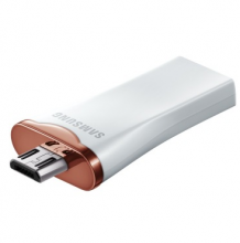 三星 SAMSUNG 64GB OTG 手机U盘 USB/MICRO USB双接口 白色