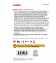 闪迪 SANDISK 8GB 333X 至尊高速CF存储卡 读速50MB S