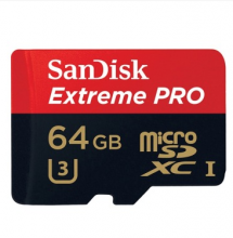 闪迪 SANDISK 64GB UHS-I 至尊超极速移动MICROSDXC TF 存储卡 读速95MB/s