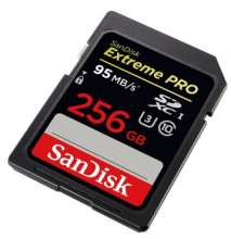 闪迪 SANDISK 256GB UHS-I 至尊超极速SDXC存储卡 读速95MB S