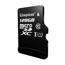 金士顿 KINGSTON 128GB UHS-I CLASS10 TF MICRO SD 高速存储卡 读速70MB S