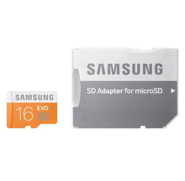 三星 SAMSUNG 16GB UHS-1 CLASS10 TF MICRO SD 存储卡 读速48MB S 升级版 带SD卡适配器