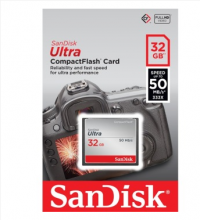 闪迪 SANDISK 32GB 333X 至尊高速CF存储卡 读速50MB S