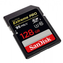 闪迪 SANDISK 128GB UHS-I 至尊超极速SDXC存储卡 读速95MB S