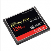闪迪 SANDISK 128GB 1067X 至尊超极速CF存储卡 读速160MB S
