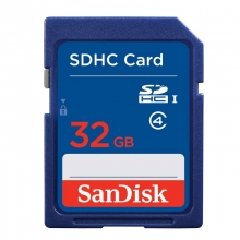 闪迪 SANDISK 32GB CLASS4 SDHC存储卡