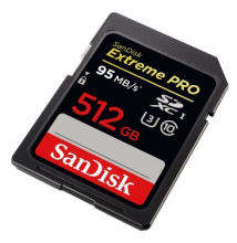 闪迪 SANDISK 512GB UHS-I 至尊超极速SDXC存储卡 读速95MB S
