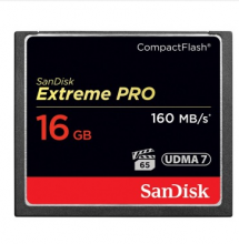 闪迪 SANDISK 16GB 1067X 至尊超极速CF存储卡 读速160MB S