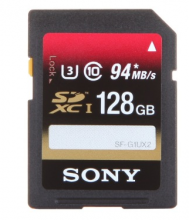 索尼 SONY 128G UHS-3 SDXC高速存储卡 CLASS10 读速可达94MB S,写速可达60MB S