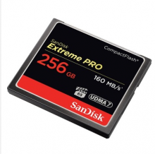 闪迪 SANDISK 256GB 1067X 至尊超极速CF存储卡 读速160MB S
