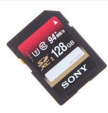 索尼 SONY 128G UHS-3 SDXC高速存储卡 CLASS10 读速可达94MB S,写速可达60MB S