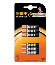 金霸王（Duracell）5号/7号电池  6粒/卡