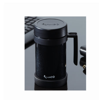 膳魔师 GLOM-501 (艾蒙多)不锈钢保温杯男士500ML黑色GLOM-501