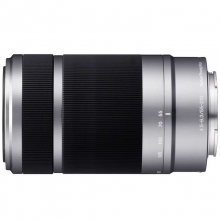 索尼(SONY) E 55-210mm f/4.5-6.3 OSS 远摄大变焦镜头 银色（SEL55210）