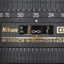 尼康(Nikon) AF-S 16-85mm f/3.5-5.6G ED VR标准变焦镜头