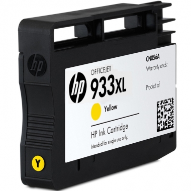 惠普（HP）CN056AA 933XL 大容量黄色墨盒适用HP Officejet 7110/7610/7612