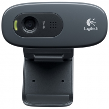 罗技C270高清网络台式电脑电视视频摄像头 免驱带麦克风