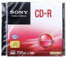 索尼CD-R 光盘 单片装