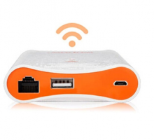 沃品 3G 无线wifi路由器 移动电源/充电宝/云电宝 PG008 10400毫安