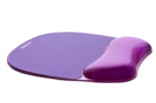 范罗士（FeIlowes） CRC91441 人体工学水晶硅胶护腕式抗菌鼠标垫（魅惑紫）