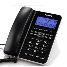 飞利浦 CORD228 办公商用 家居电话机 一键拨号 座机