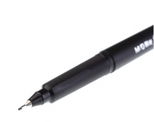 晨光(M&G)文具0.5mm黑色中性笔 碳素纤维头签字笔 会议笔水笔 12支/盒MG2180
