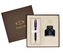 派克（PARKER）钢笔/墨水笔+墨水礼盒套装