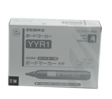 斑马(Zebra)白板笔 圆嘴环保型 YYR12.5mm 10支装
